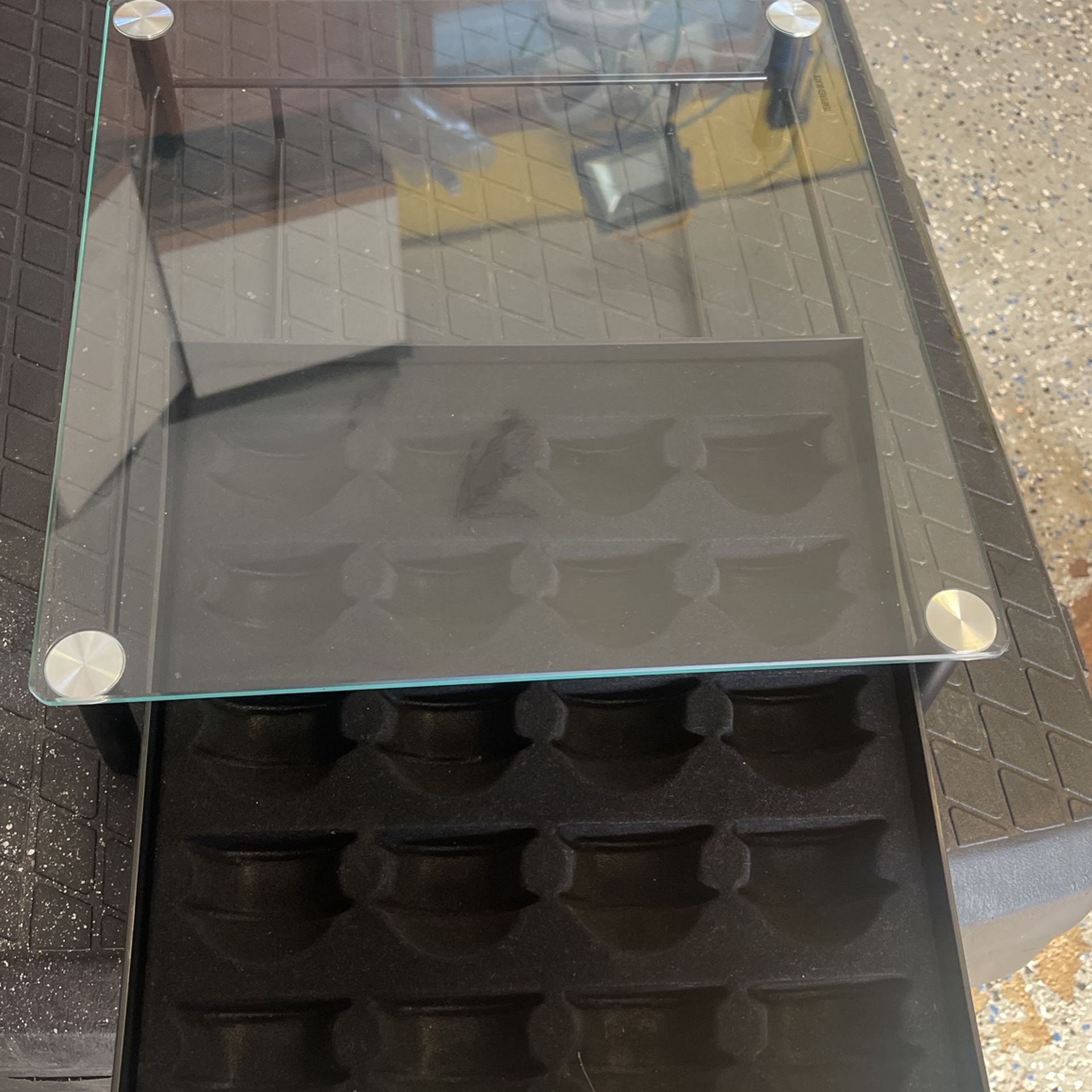 Keurig Under Brewer Storage Drawer, Coffee Pod Storage, Holds Upto 35 Keurig K-Cup Pods, Black