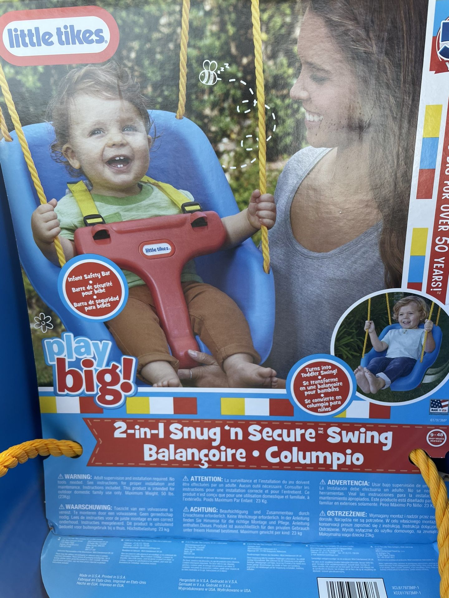 Little tikes swing