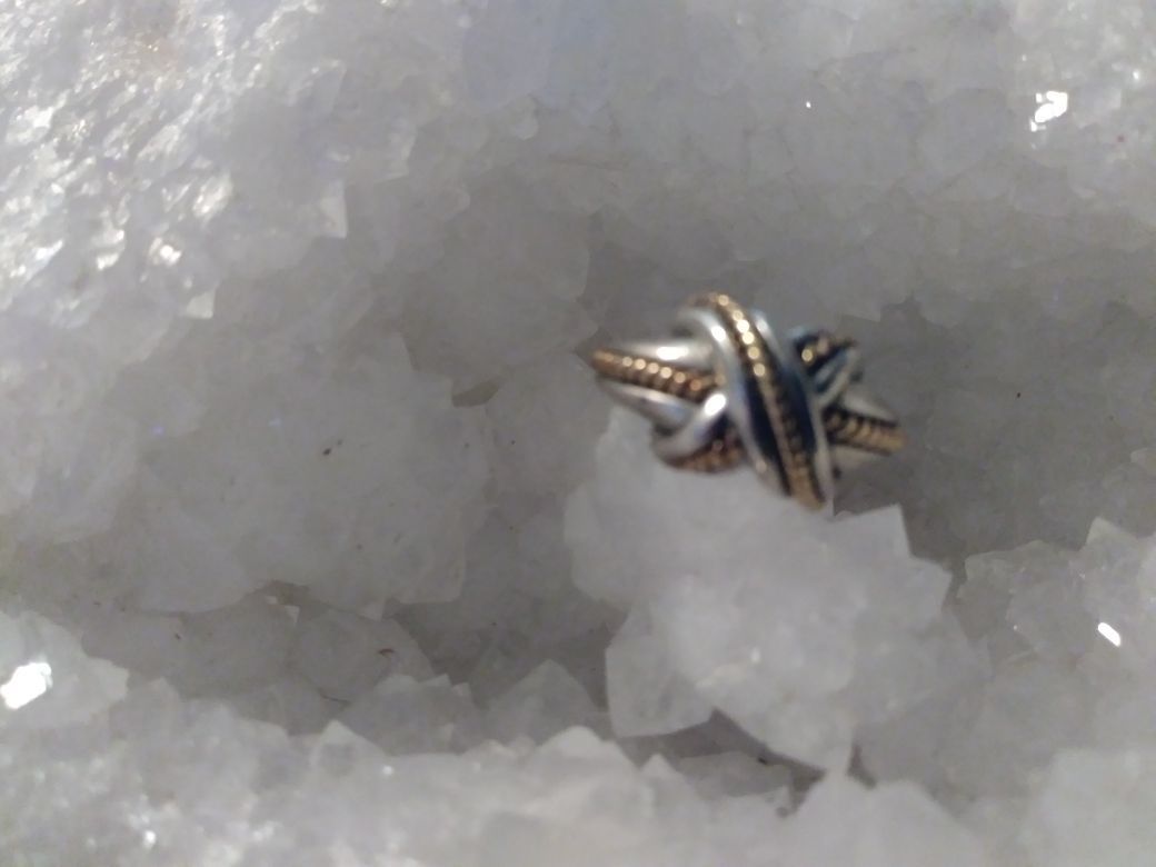 Tiffany & Co. ring 925 silver 750 gold