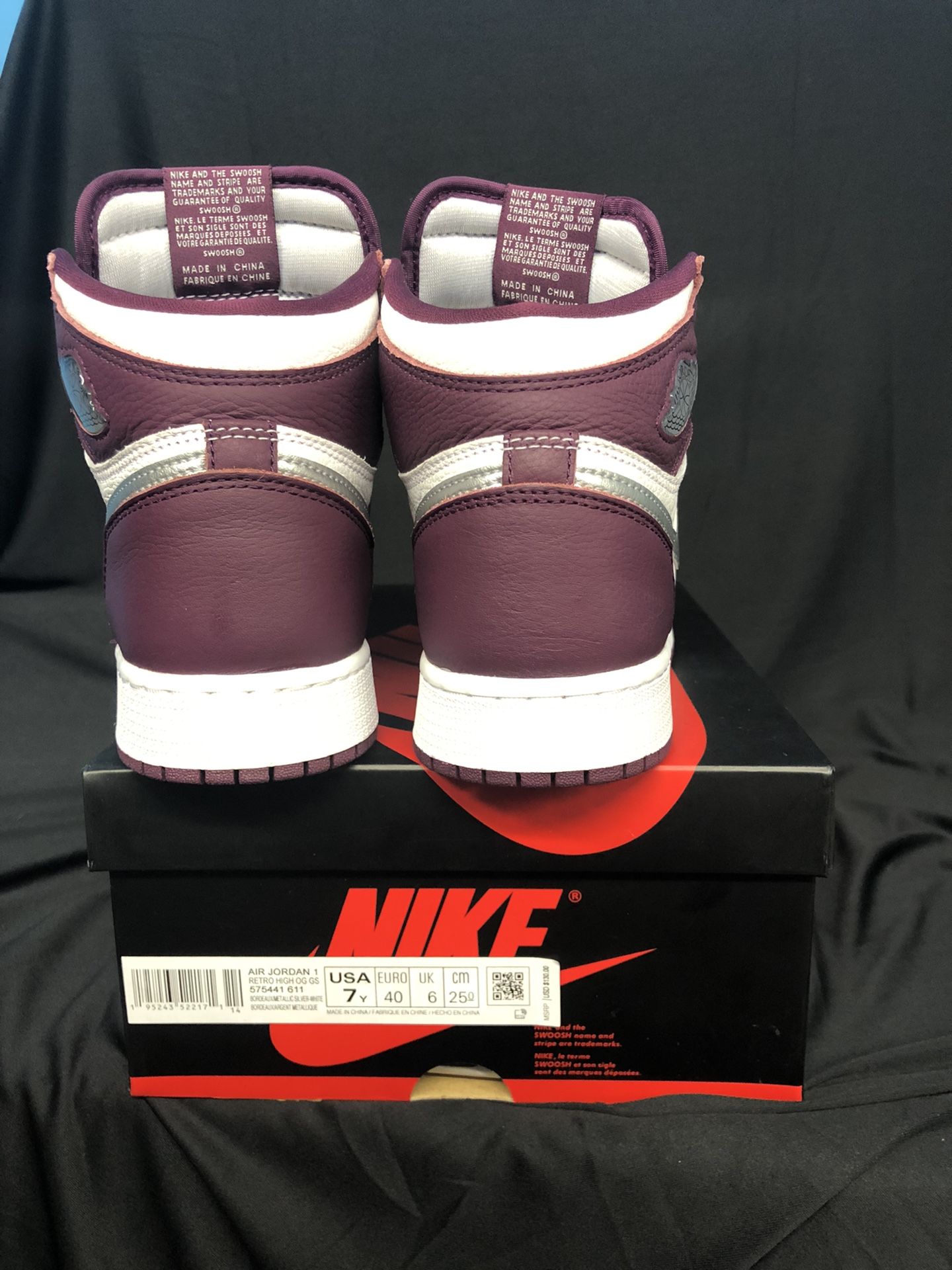 Jordan 1 High Bordeaux