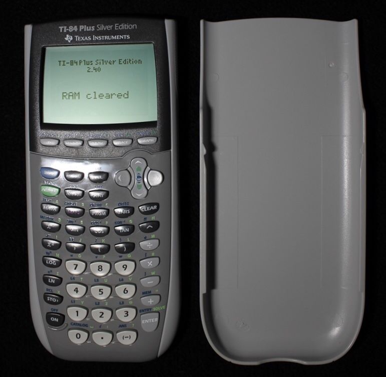 TI84 Plus Silver Edition Texas Instruments Graphing Calculator