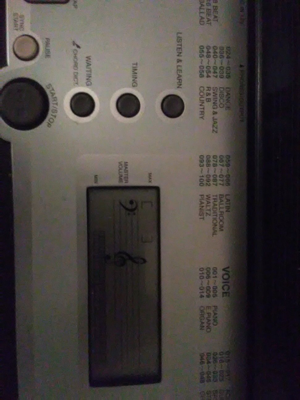 Electronic piano