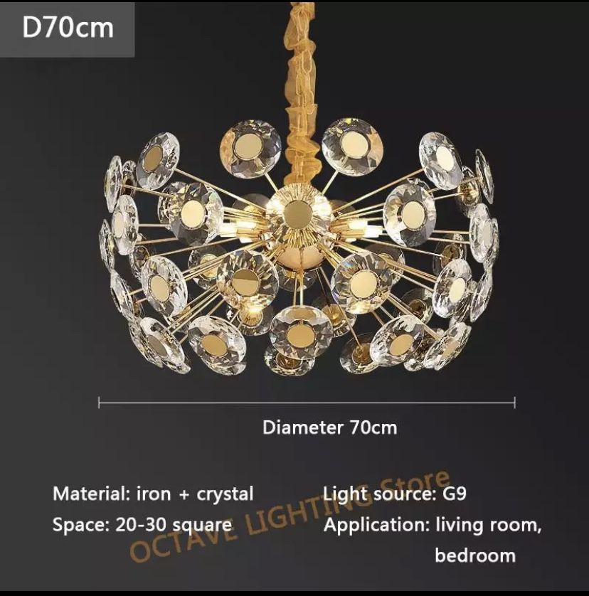 Luxury Crystal LED Chandelier