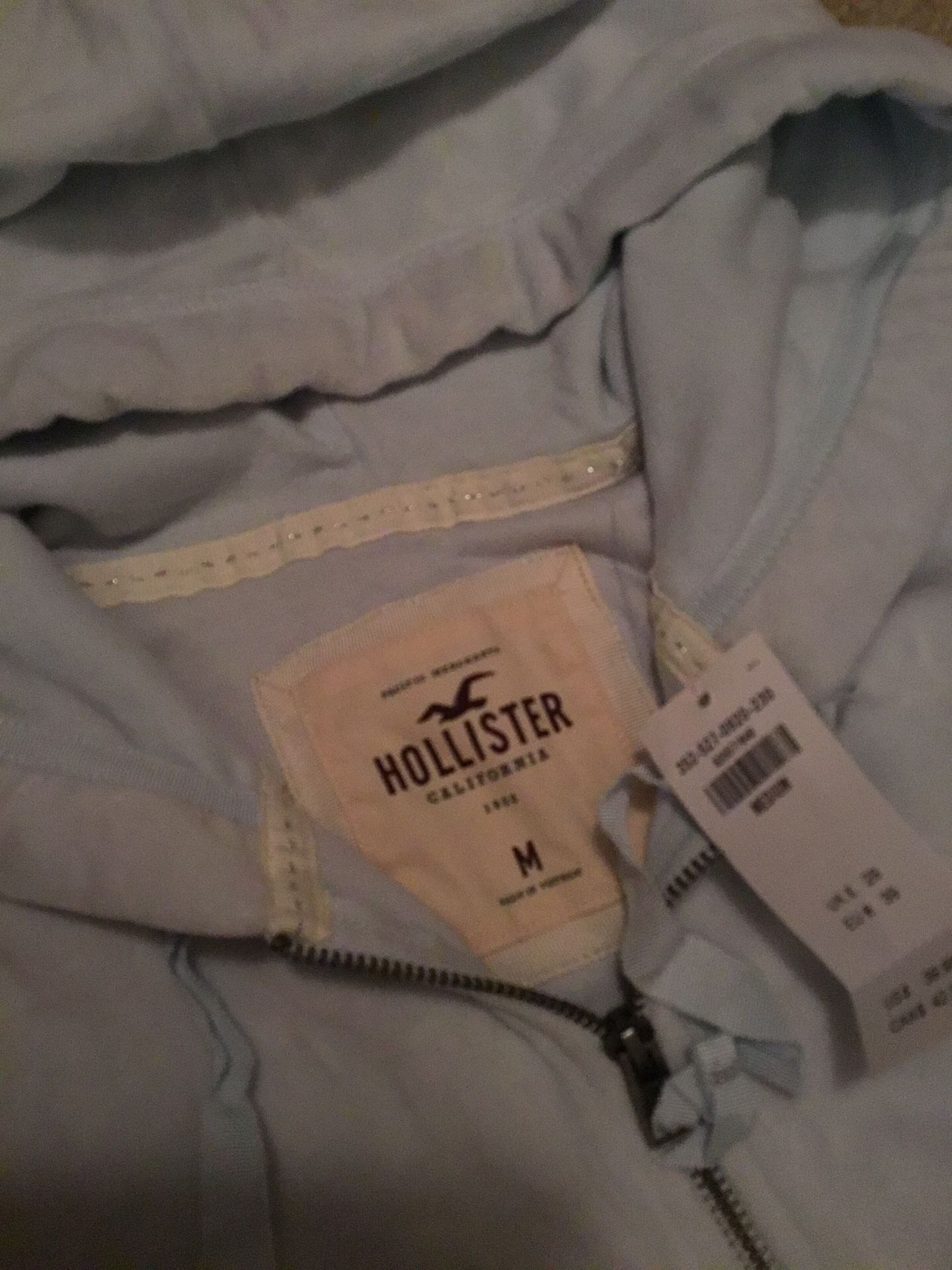 Hollister zipped hoodie
