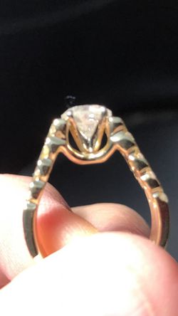 2.61ctw 14kt Diamond Engagement Ring (center 1.51cts ) Thumbnail