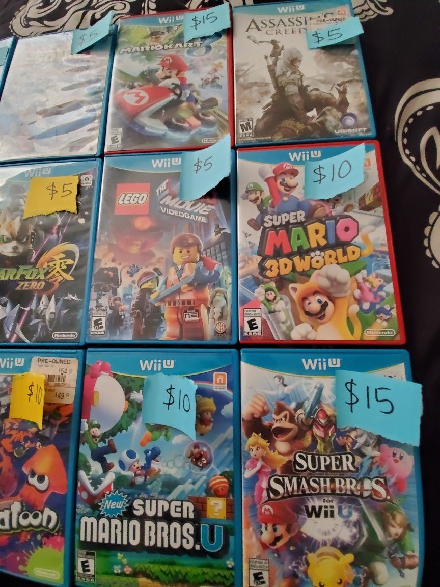 Various Wii U Games for Sale in Moreno Valley, CA OfferUp