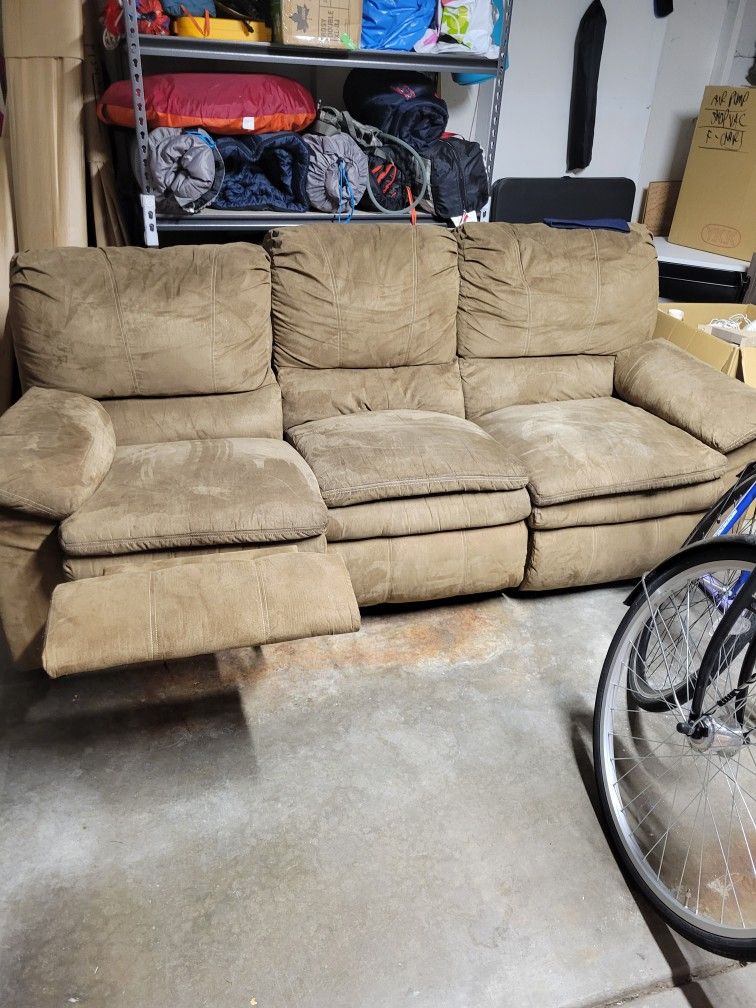 Reclining Couch And Love Seat