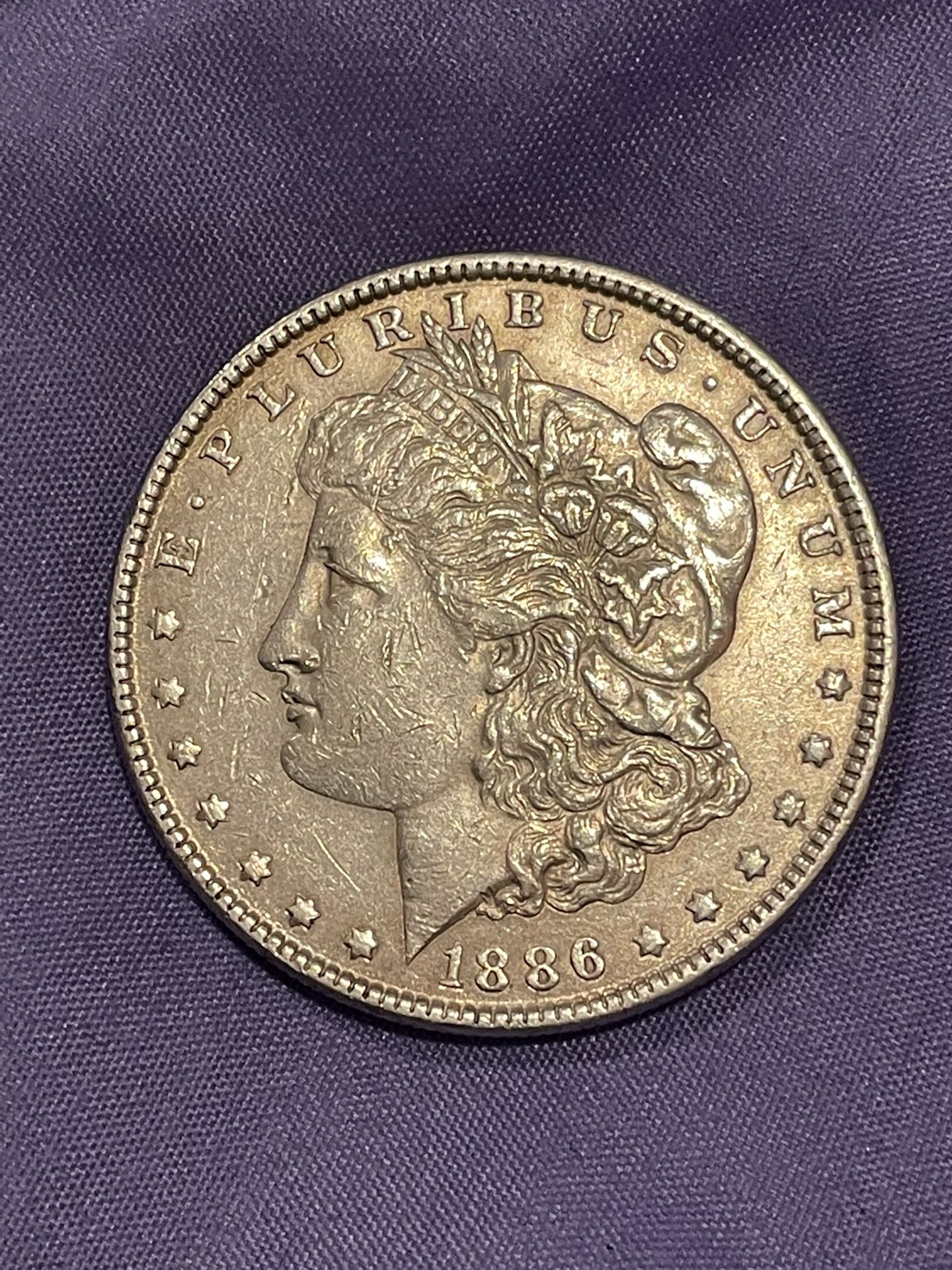 1886 Morgan Silver Dollar