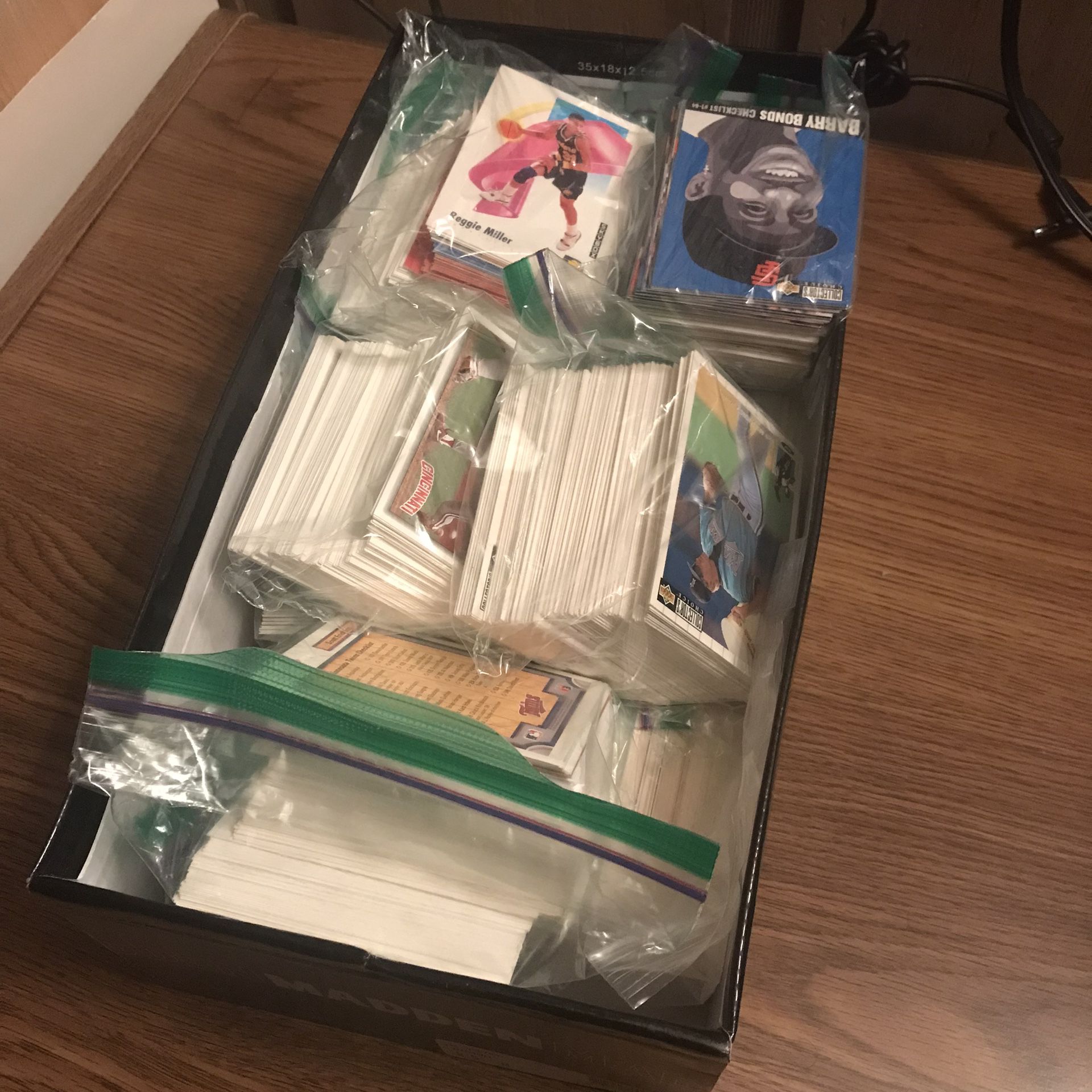 Shoe Box Full Of Sports Cards 