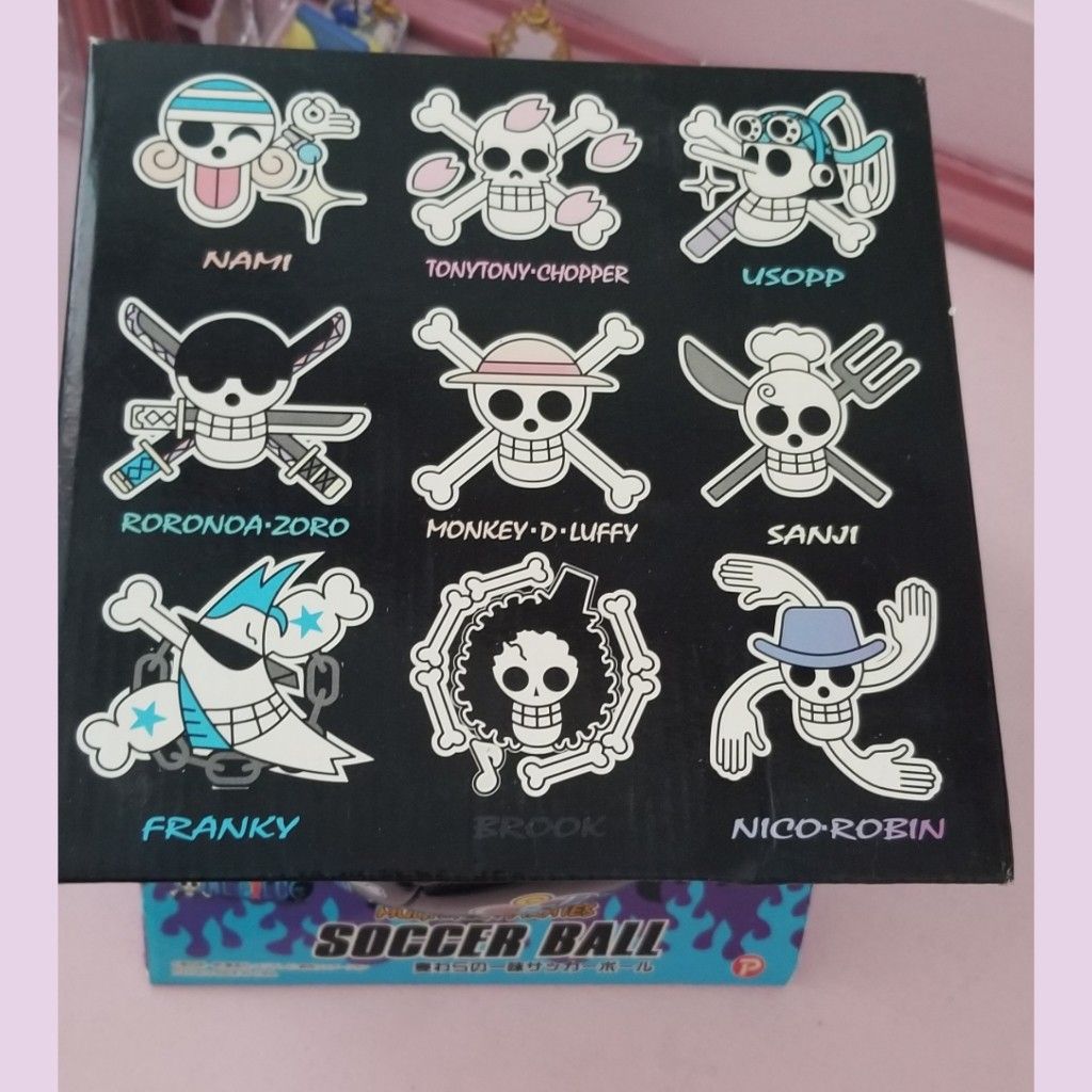 One piece anime soccer ball
