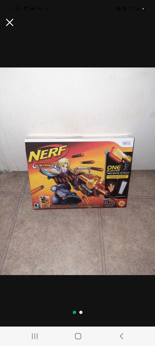 Nerf Wii Gun