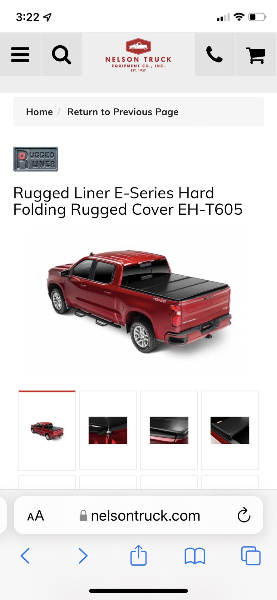 Rugged Liner Hard Tonneau Cover
