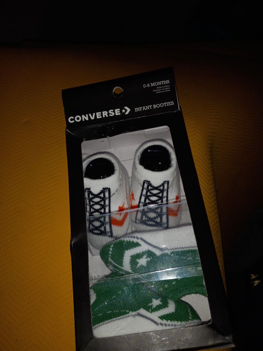 Converse Infant Booties *NEW IN BOX NEVER USED*