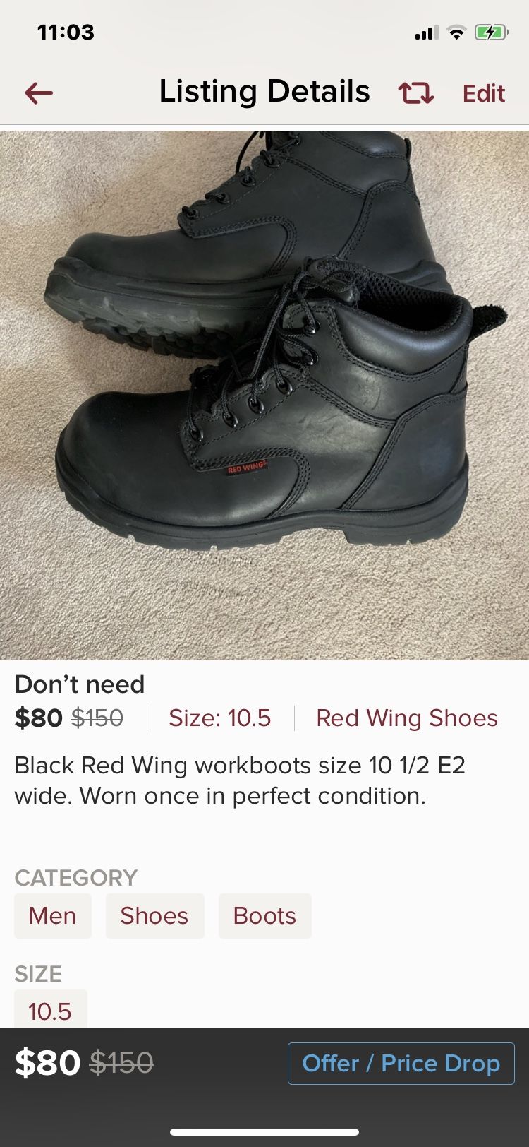 Red Wing Boots