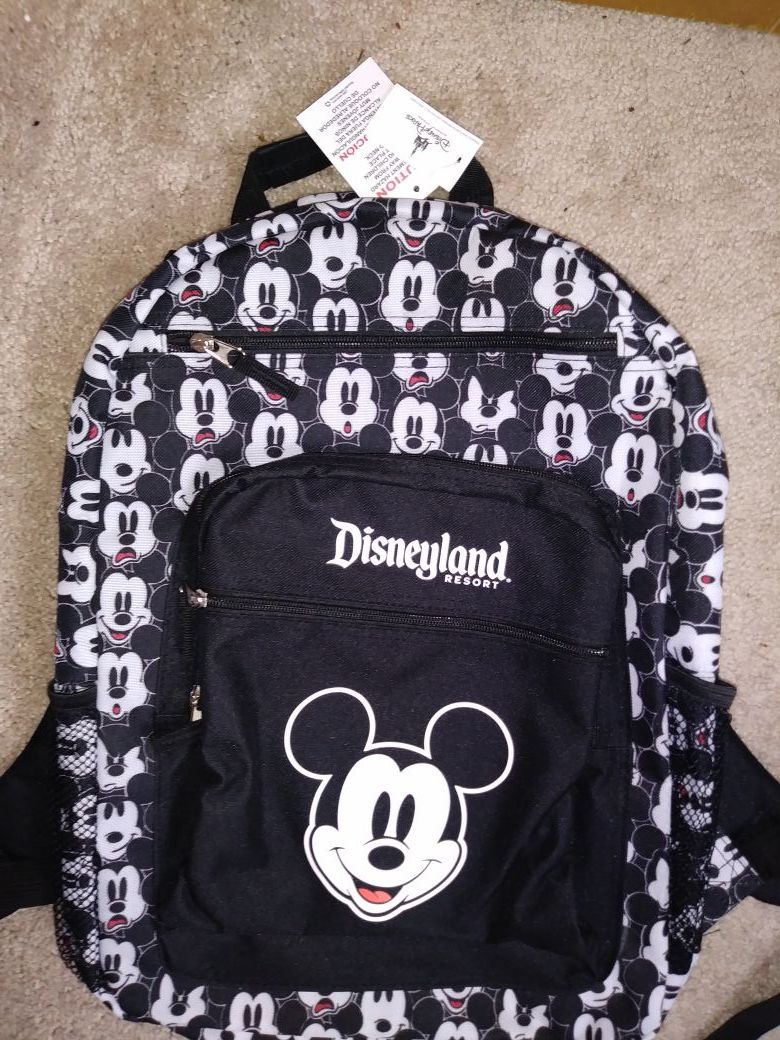 Genuine Disney Full size Mickey Mouse backpack NEW