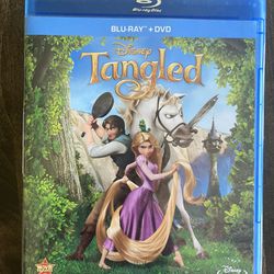 Disney Tangled BLU-RAY + DVD Thumbnail
