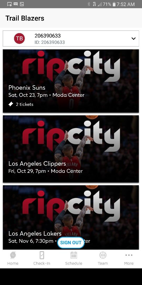 Portland TrailBlazers Vs Phoenix Suns
