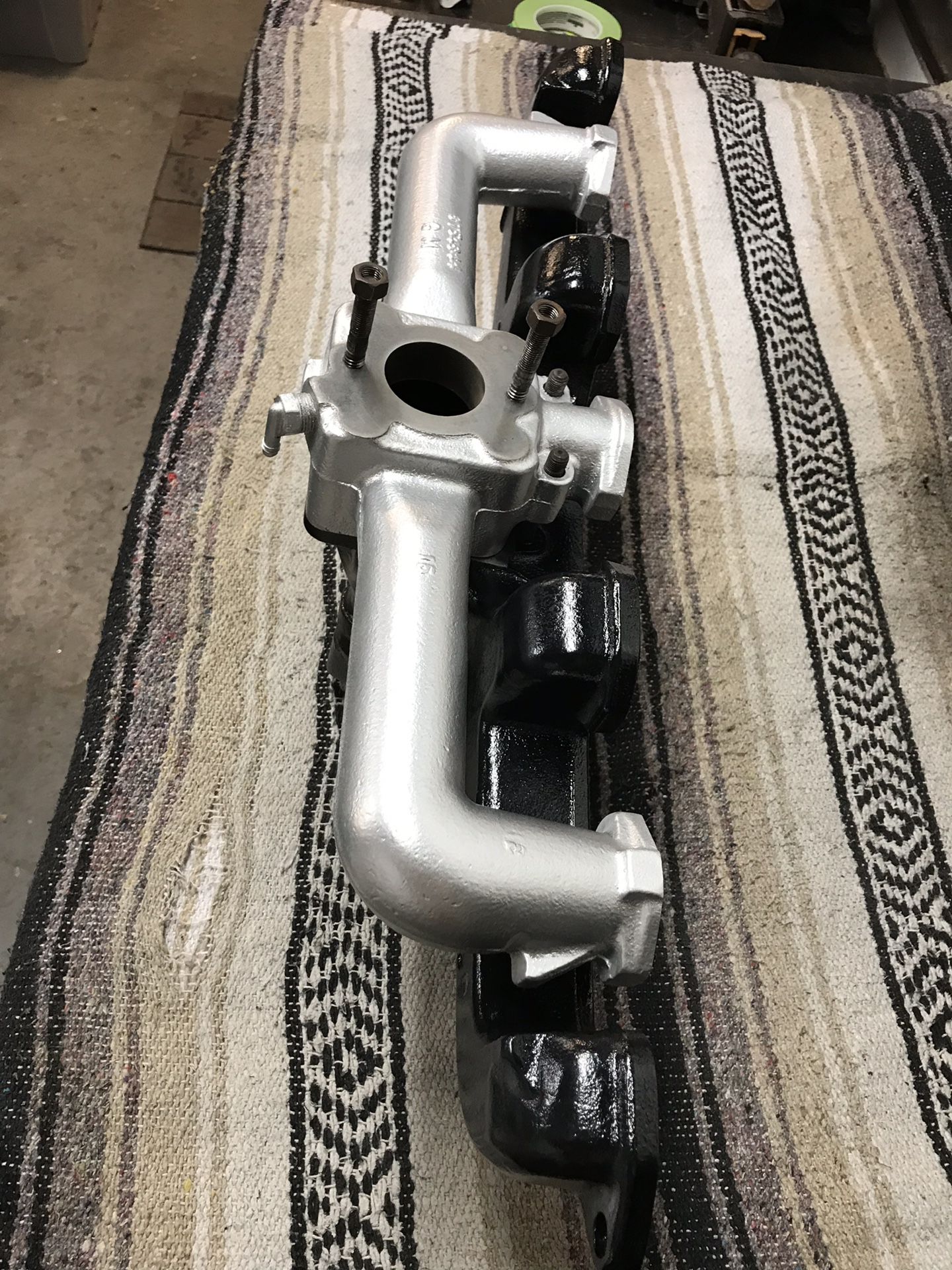 CHEVY 216 Intake 235 Exhaust Manifold 261 engine motor GMC original