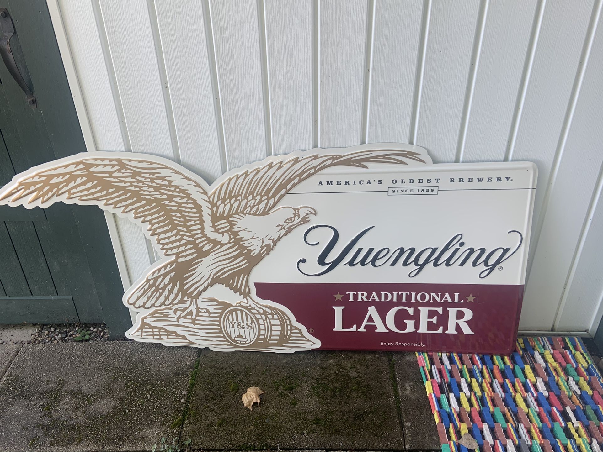 Yuengling Metal Beer Sign