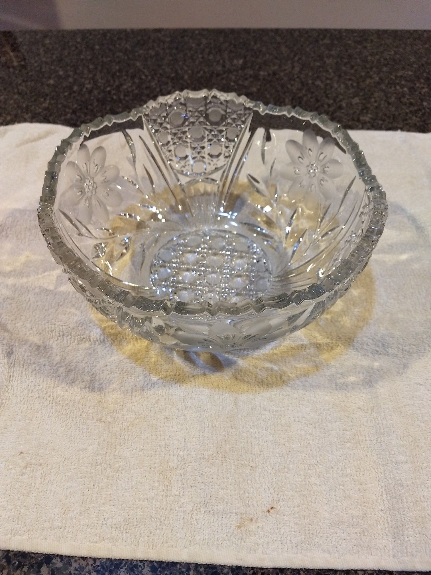Crystal bowls