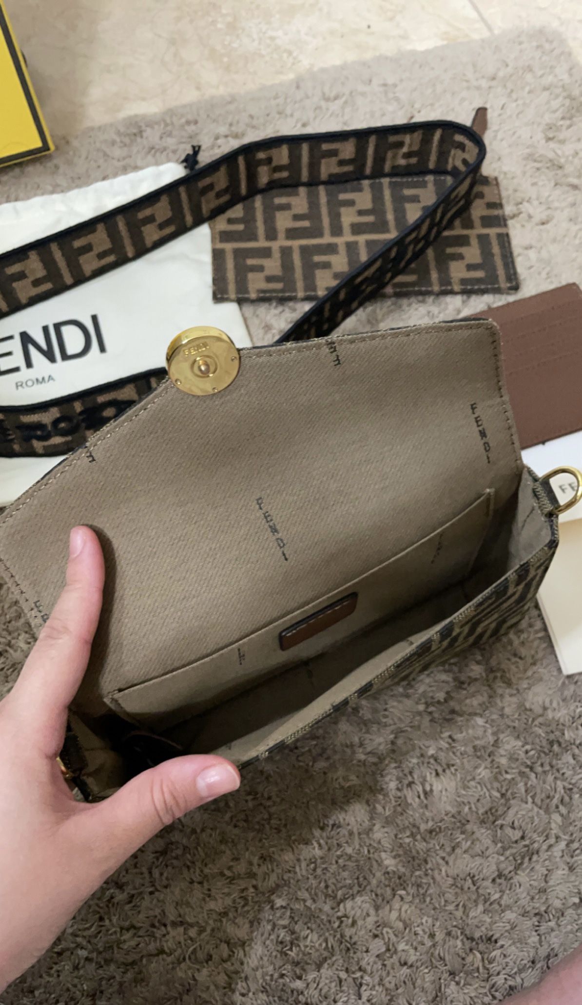 Fendi Baguette Wallet Bag