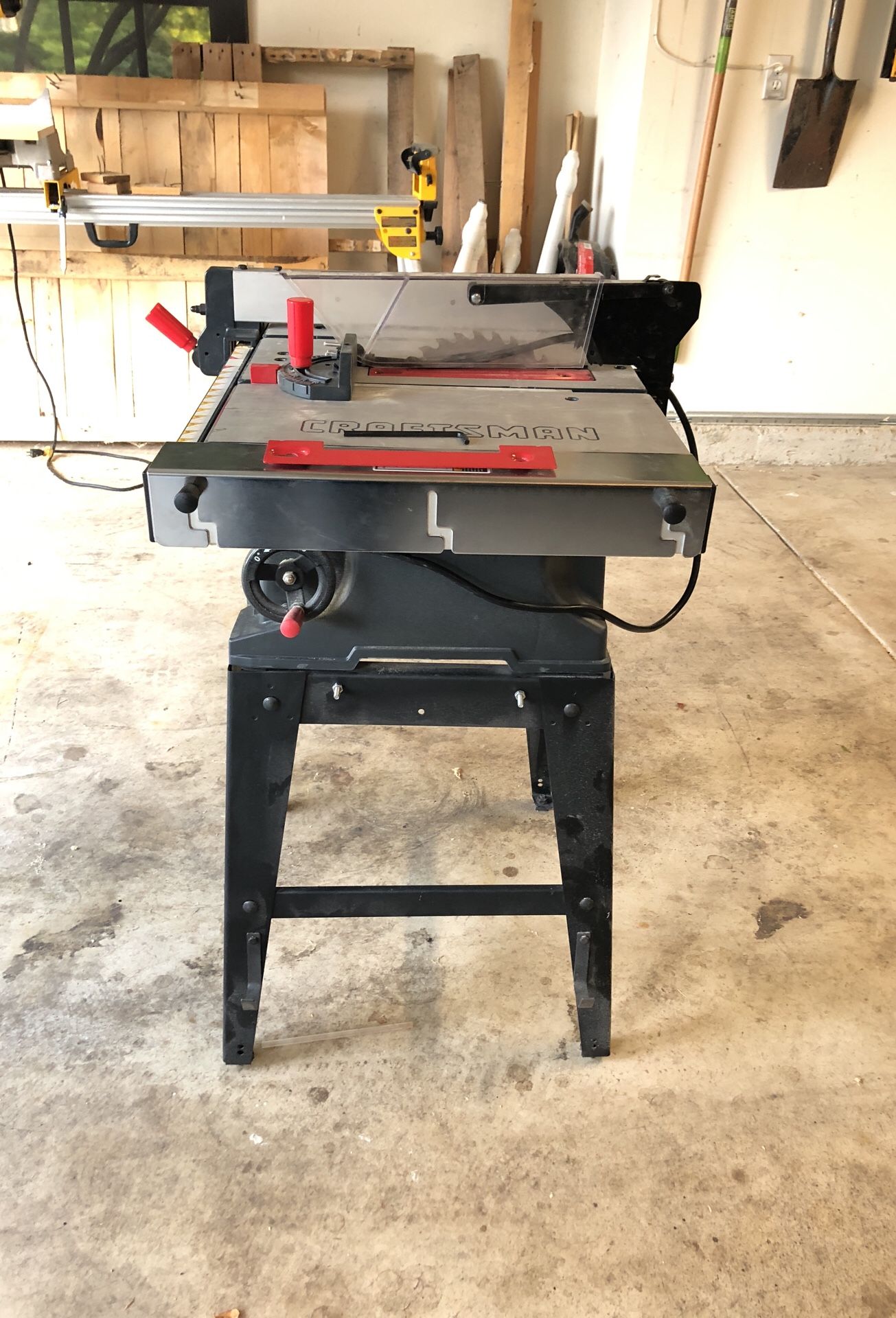 Craftsman table saw 15A 3.0 HP 10” 137.248100 like new for Sale in ...