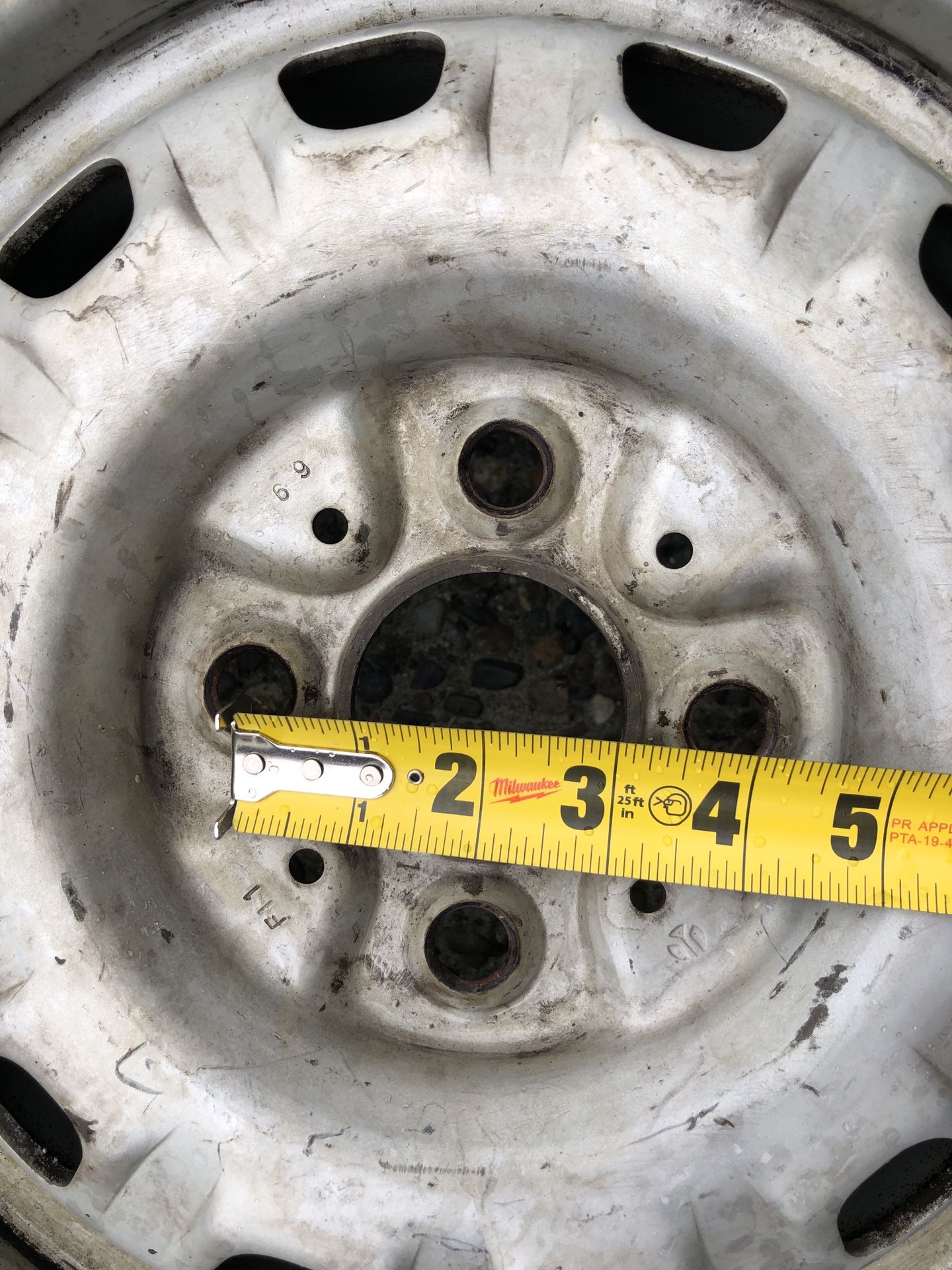 2 Studded Snow Tires 165SR13