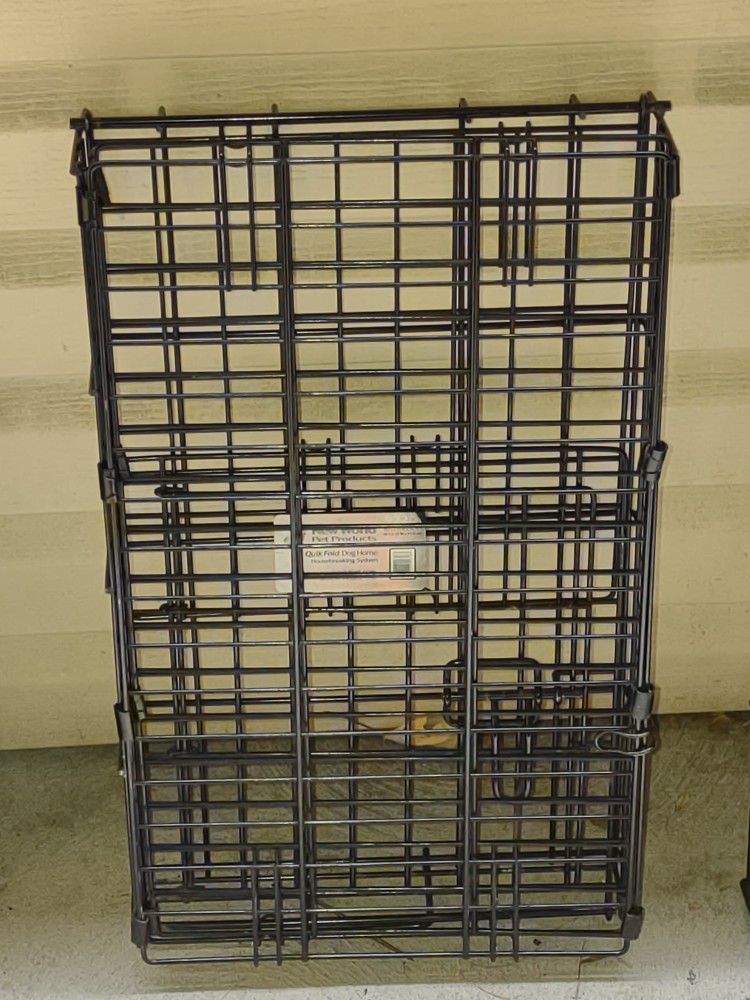 Various Size Folding Dog Crates Starting From $20 & $25, $30 