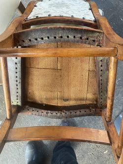 Child sized antique (self) rocking chair Thumbnail