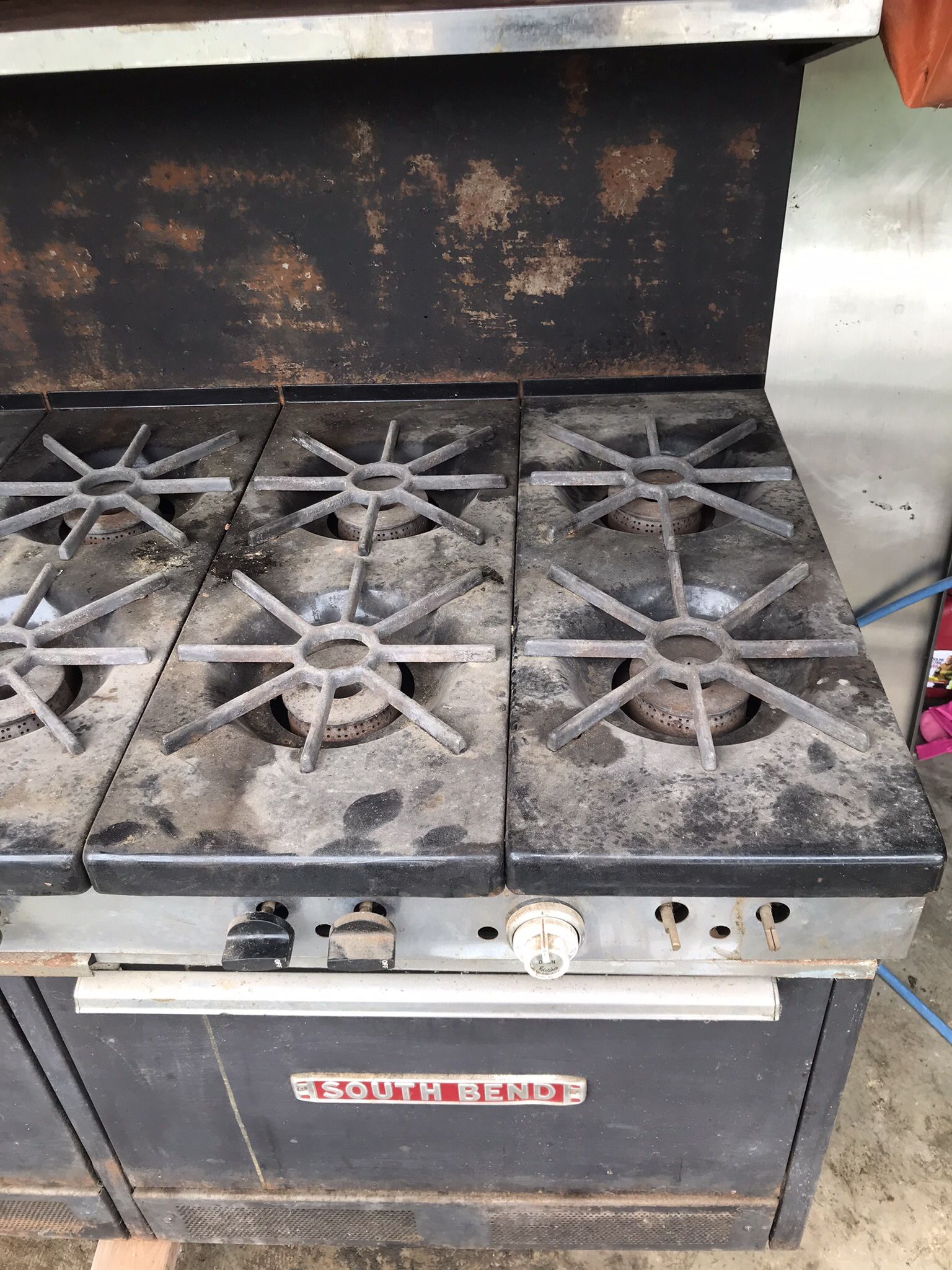 Commercial Stove Oven Combo