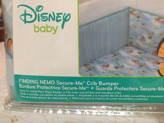 Finding Nemo Crib Bumper Pad Complete Set Thumbnail