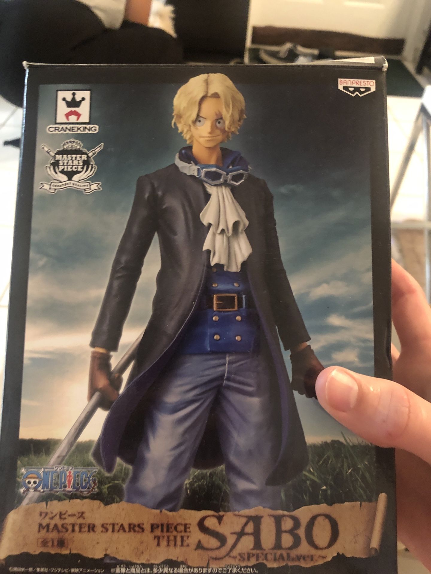 One Piece anime figures viewing