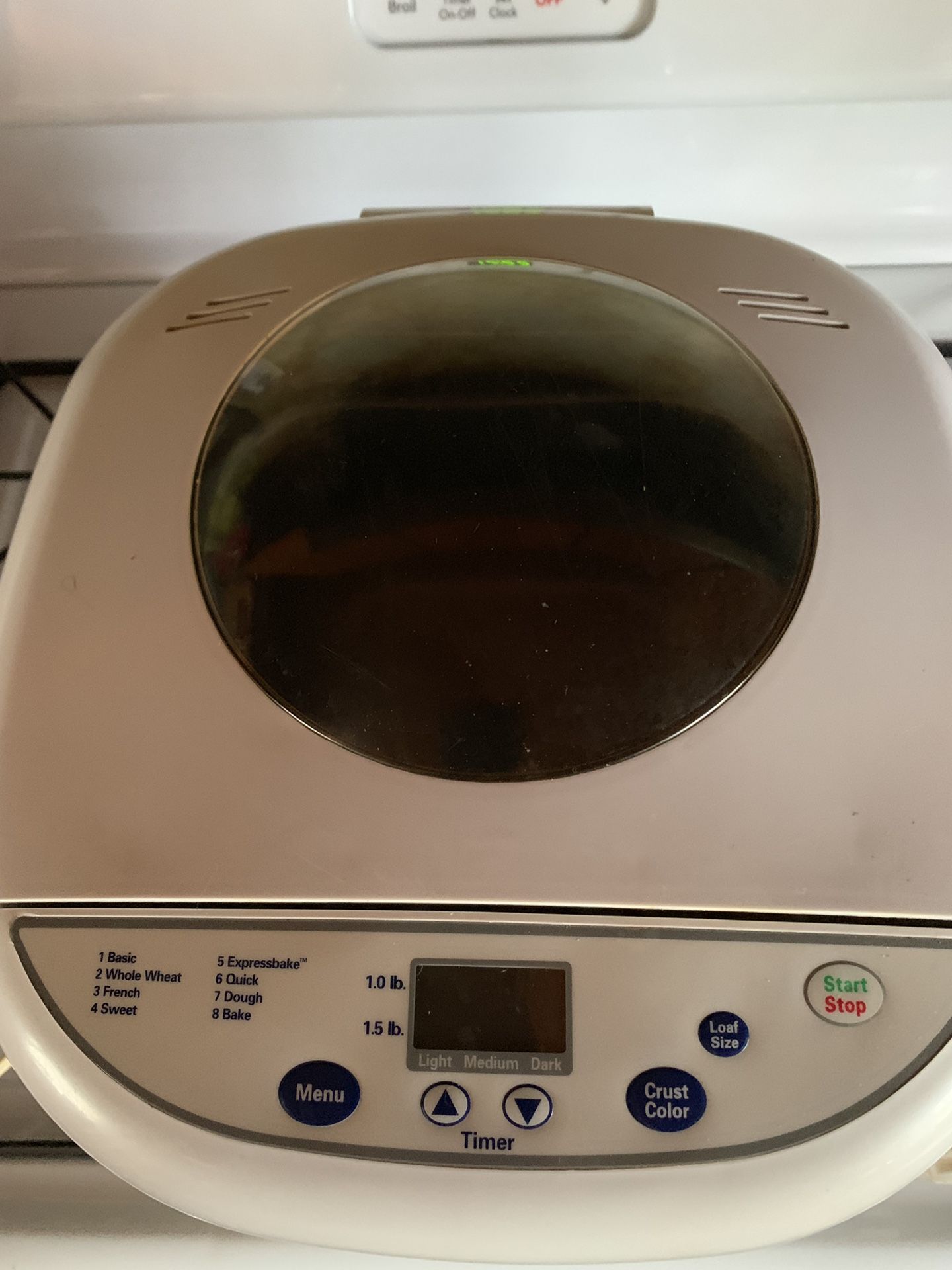 Oster bread maker and Presto bread slicer guide