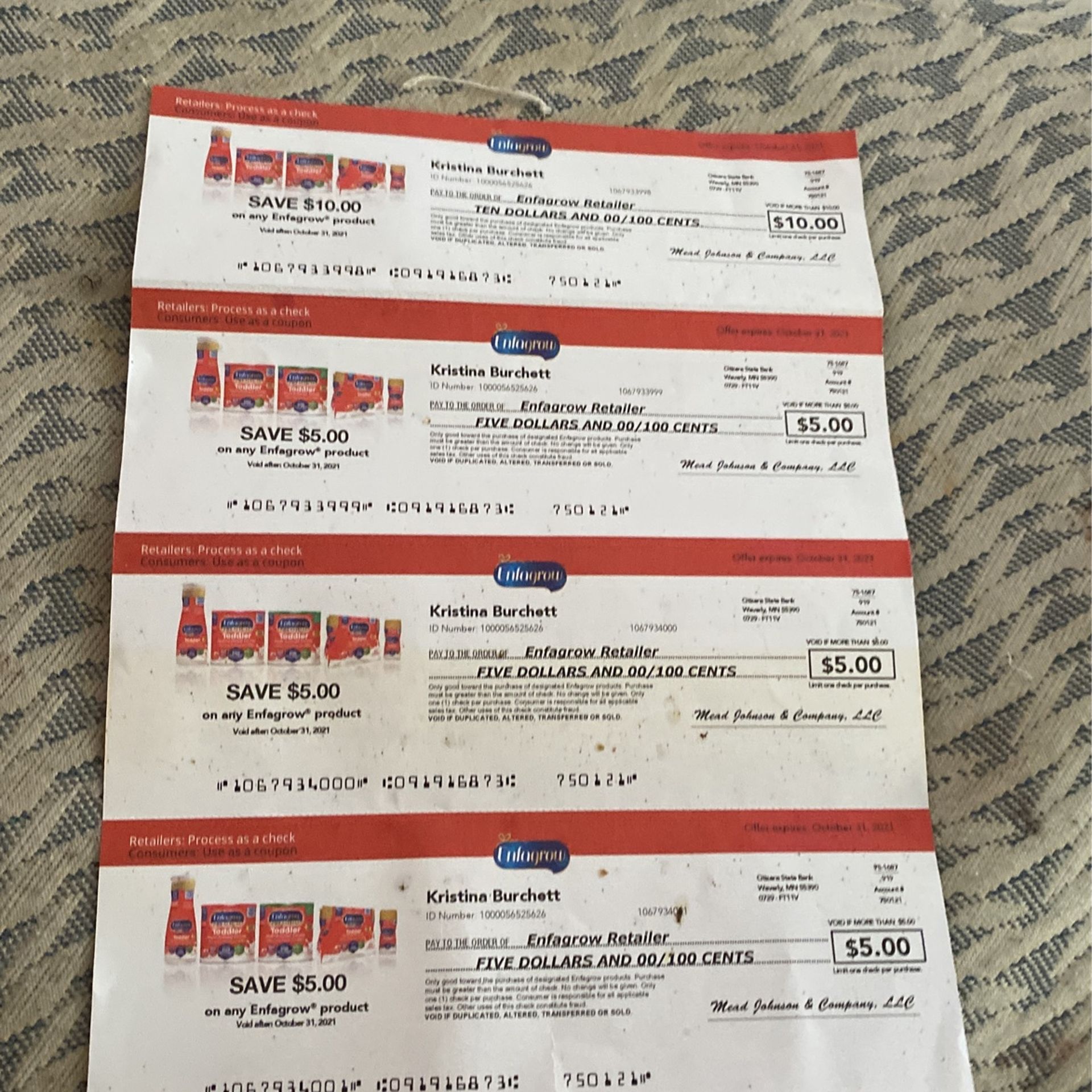 Coupons