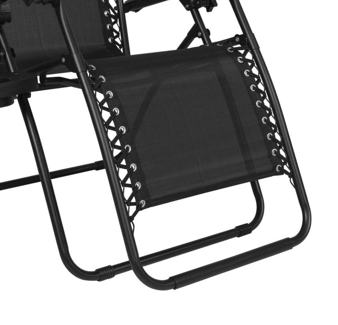 Set of 2 costway folding patio chairs