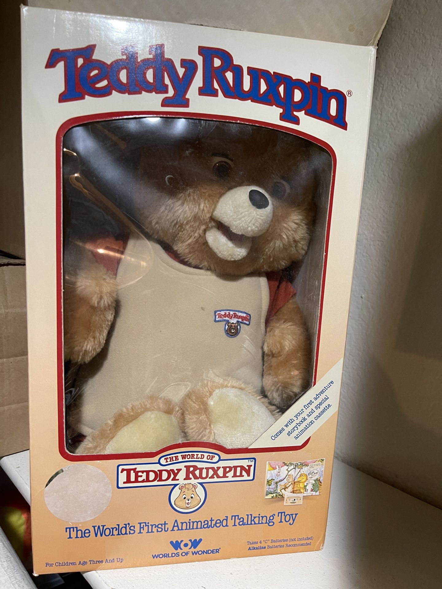 Vintage , Cabbage Patch , Teddy Ruxpin (new)