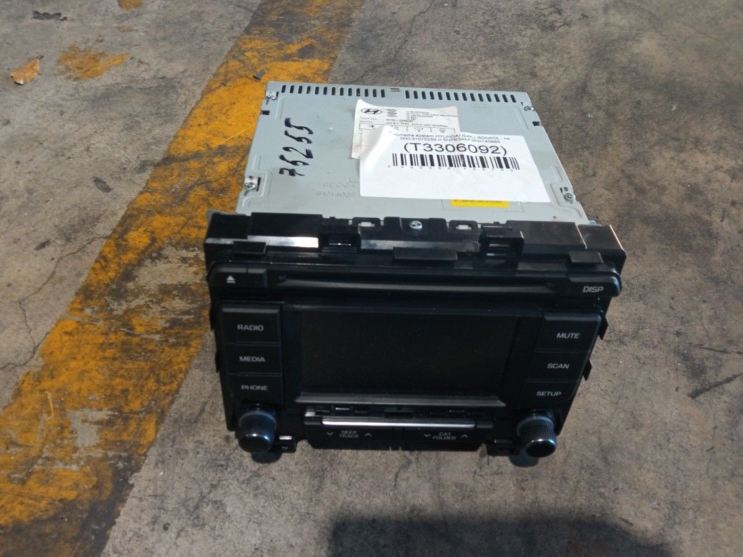 Multimedia System For 2015 Hyundai Sonata Stock 75255
