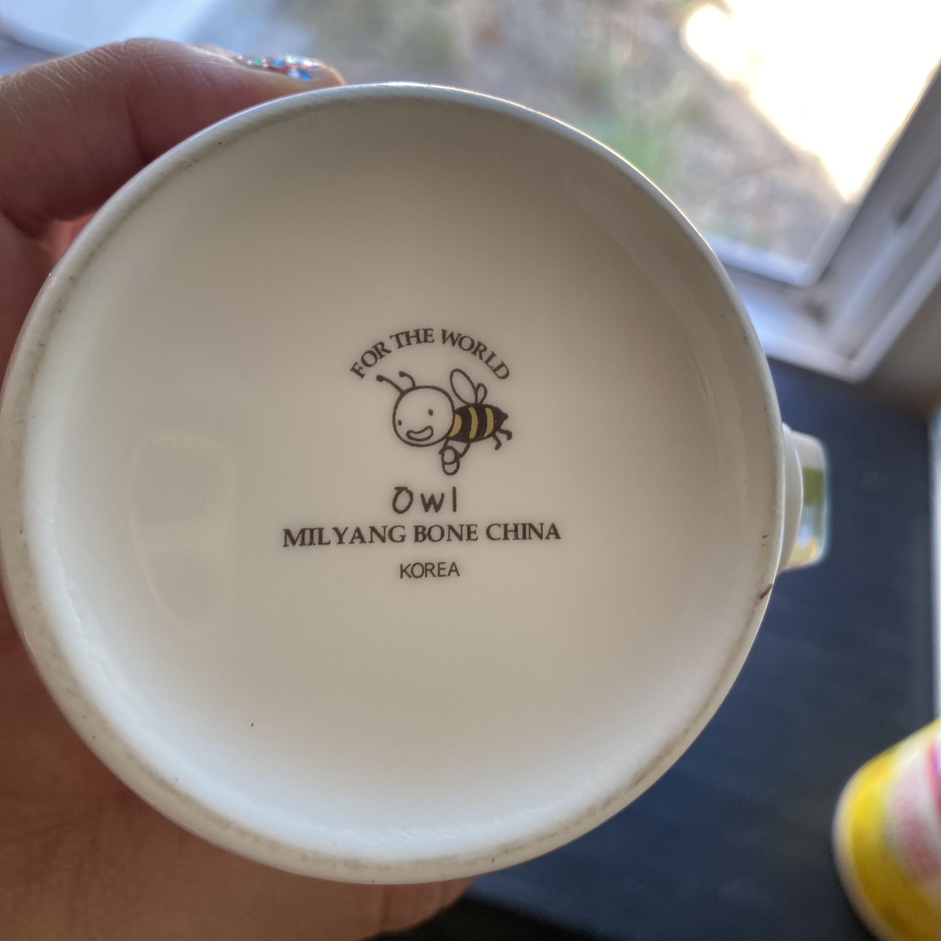 Collectible Vintage Owl Mugs (bone china) 
