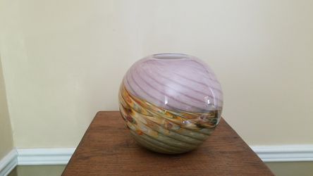Glass Bubble Sphere vase Thumbnail