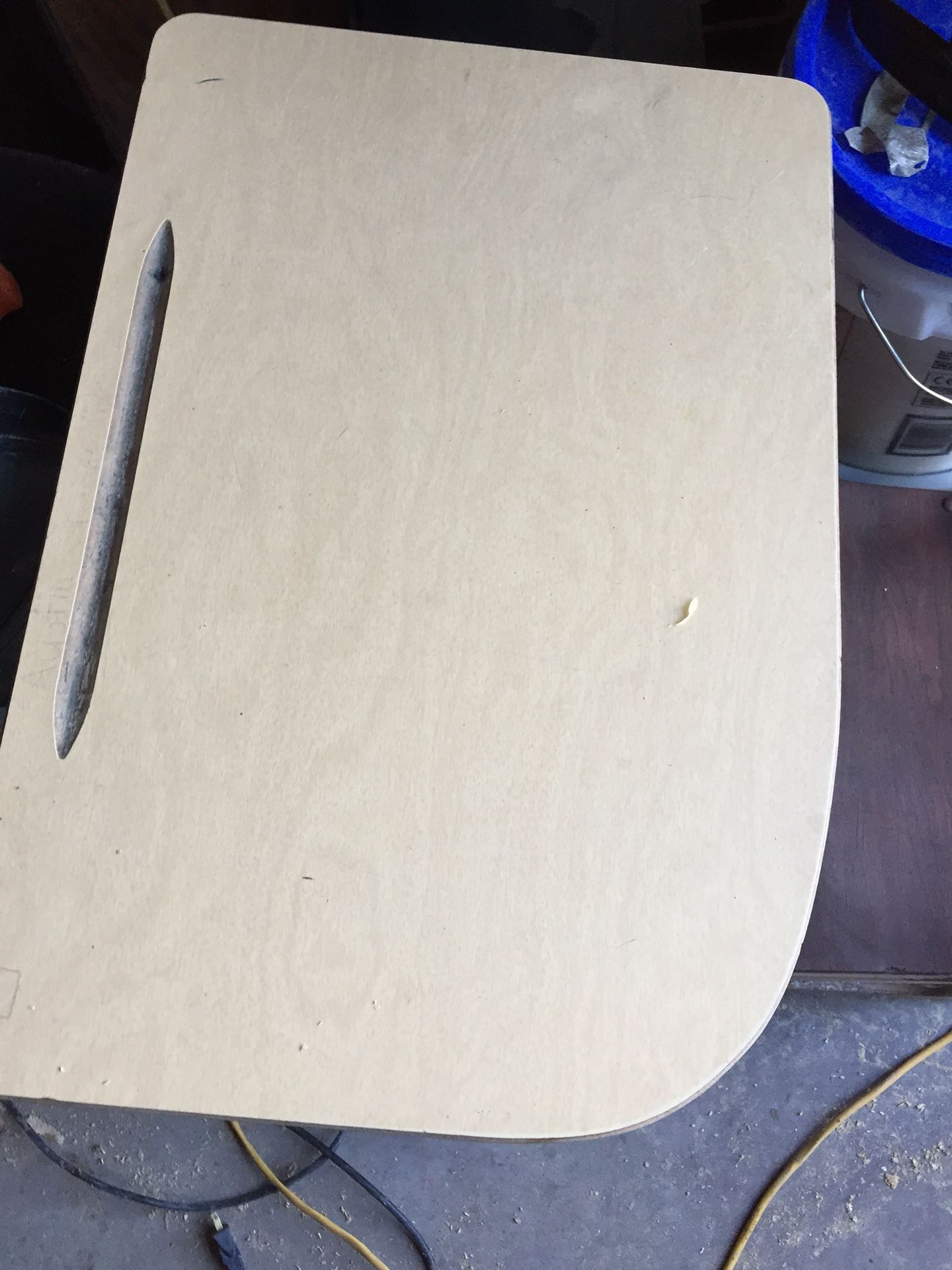 Desk and chair