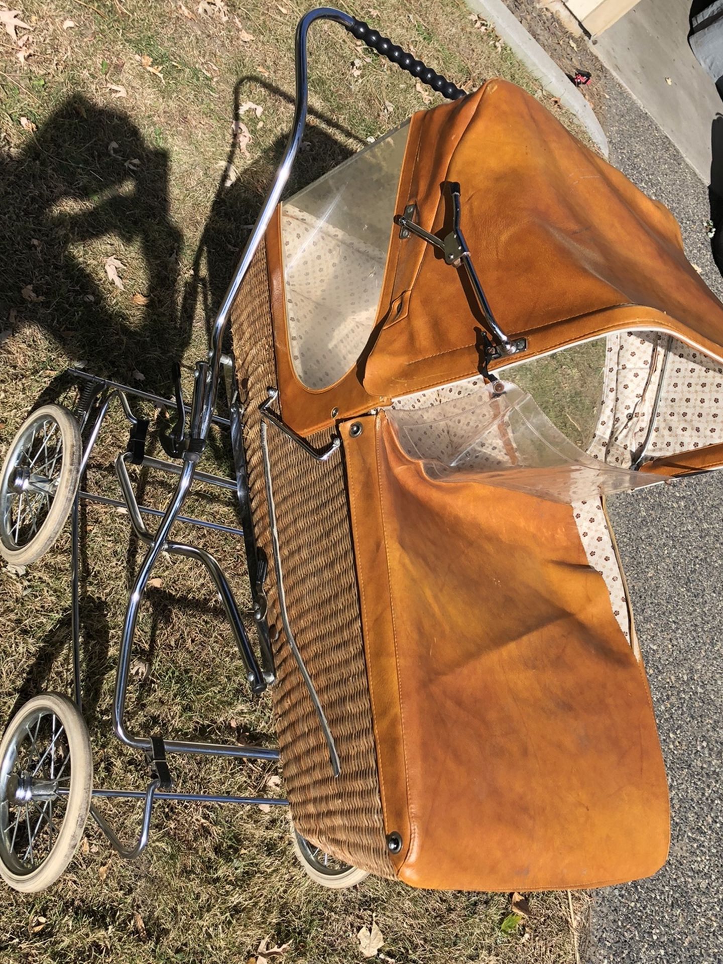 Antique Rare Baby Carriage .