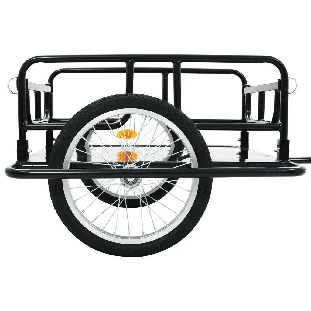 Bike Cargo Trailer Steel Blàck