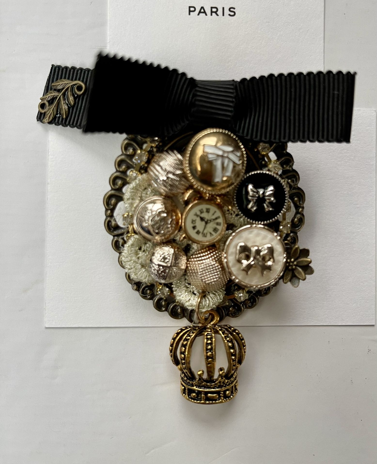 Vintage CC Brooch