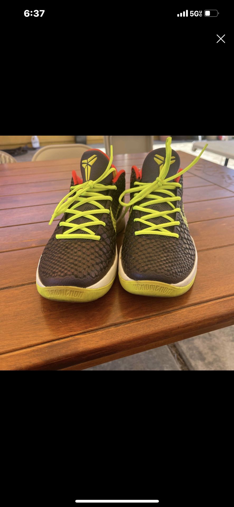 2011 Kobe 6 Supreme Chaos