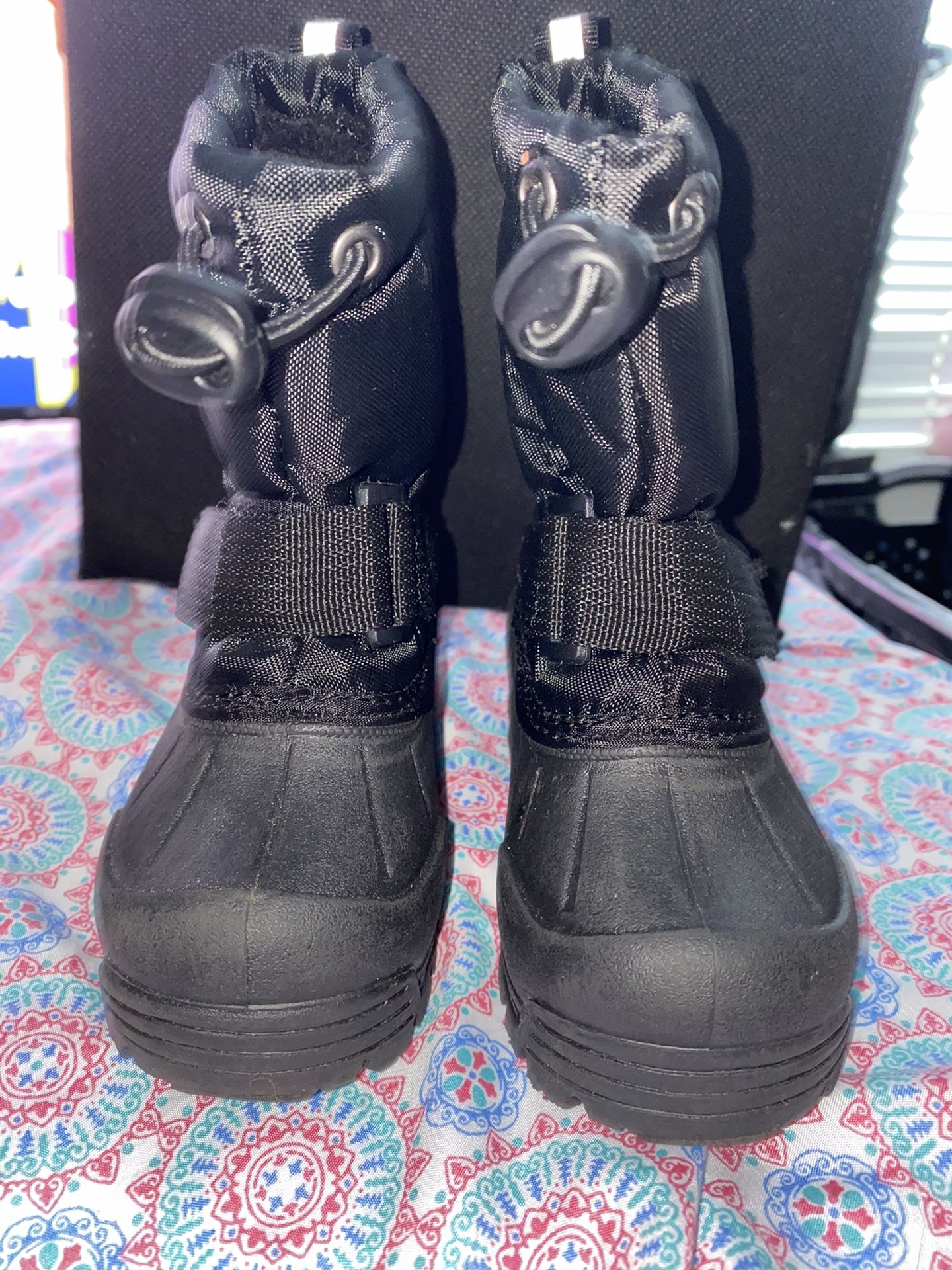 Toddler Snow Boots In Black Size 5 In Toddler