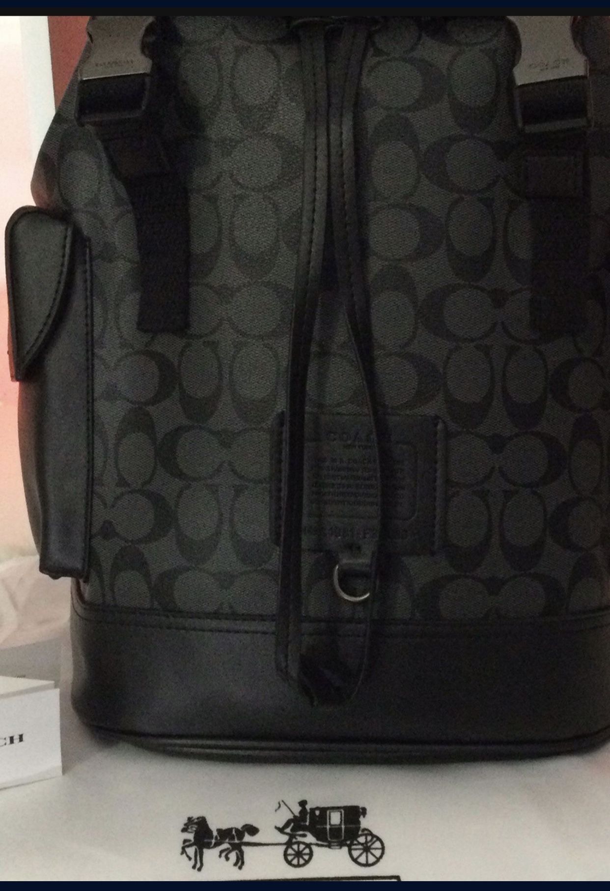 Coach Men's Track Bagpack 😍