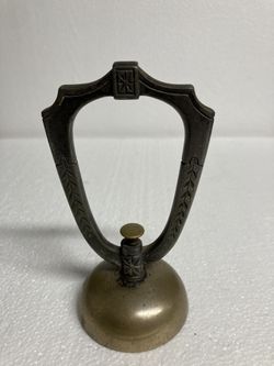 Brass Front Desk Bell - Missing “dinger?” Thumbnail