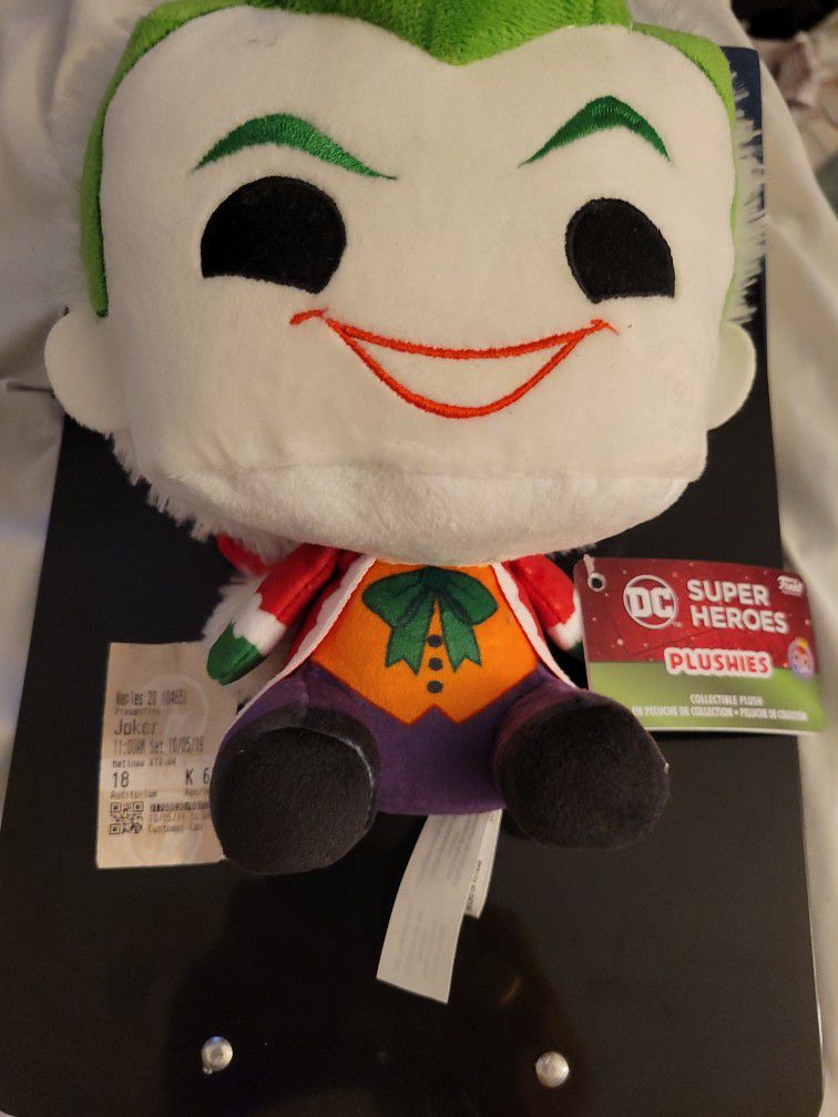 Joker  Christmas DC Super Heroes Funko Plushies