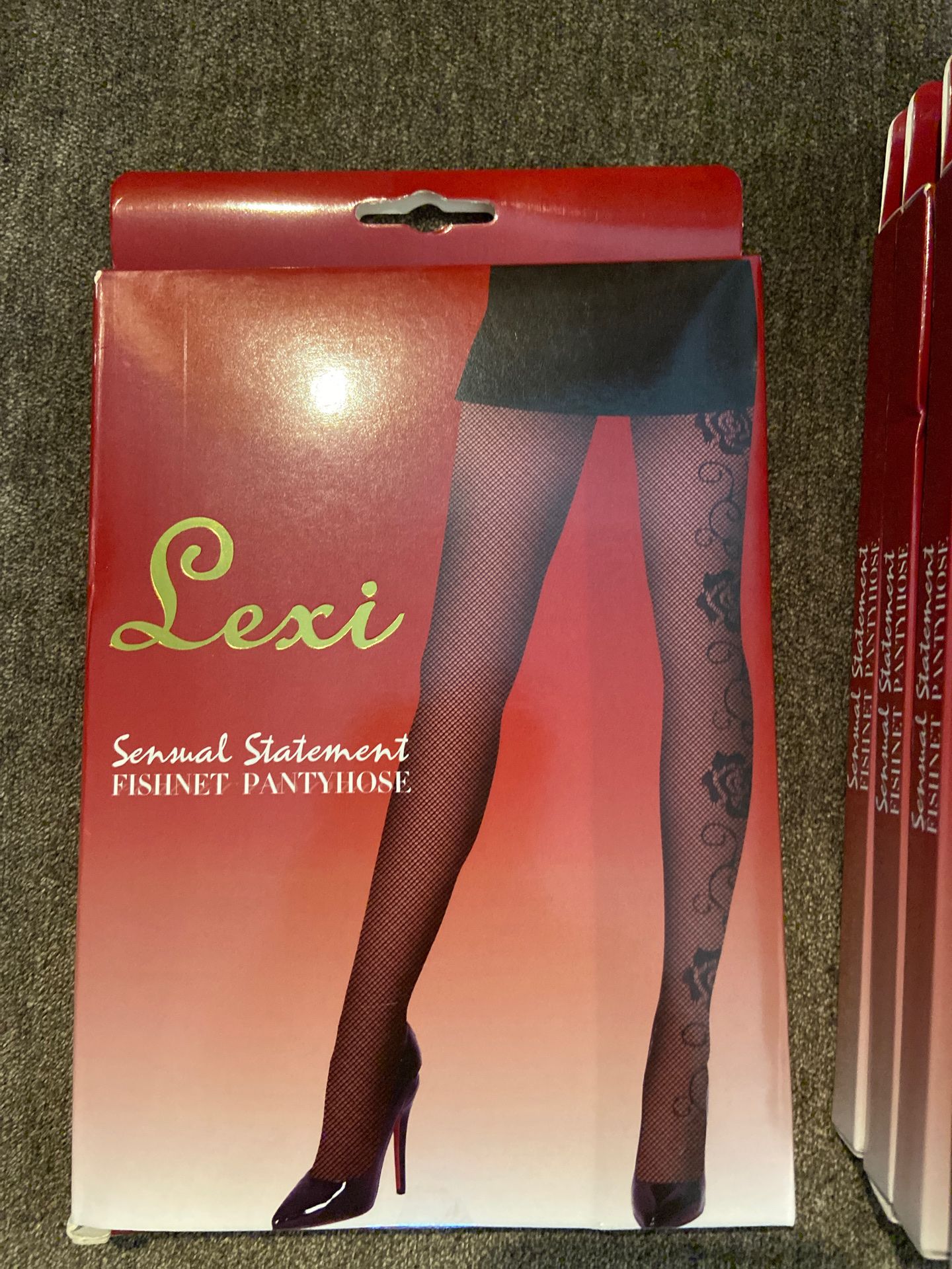 Woman’s “Sexi” brand fishnet/pantyhose