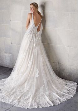 Mori Lee Wedding Dress Suzanne Ivory Size 10 Thumbnail